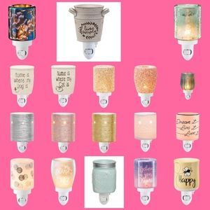 Mini night light warmers+wax bundle